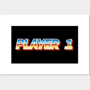 Player 1 Posters and Art